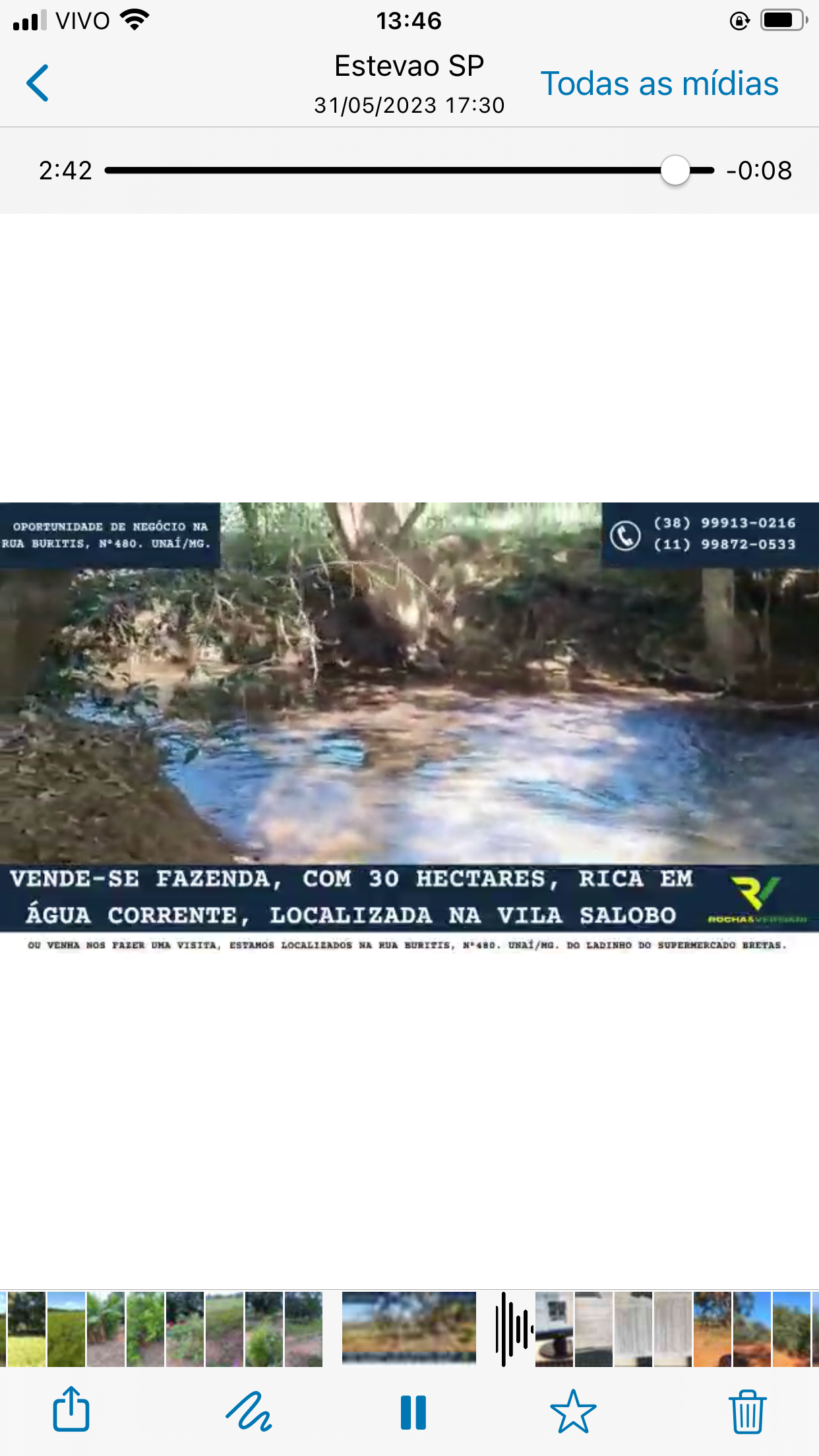 Fazenda a venda ,40 km de Unaí