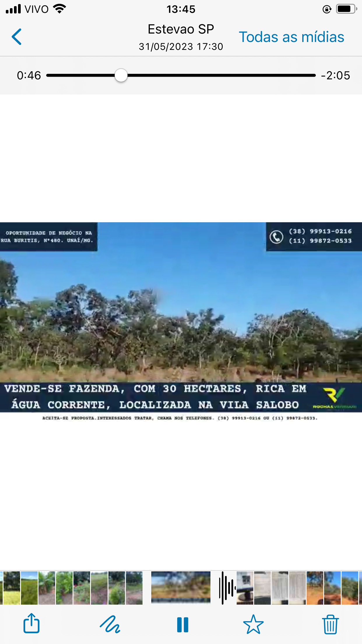 Fazenda a venda ,40 km de Unaí