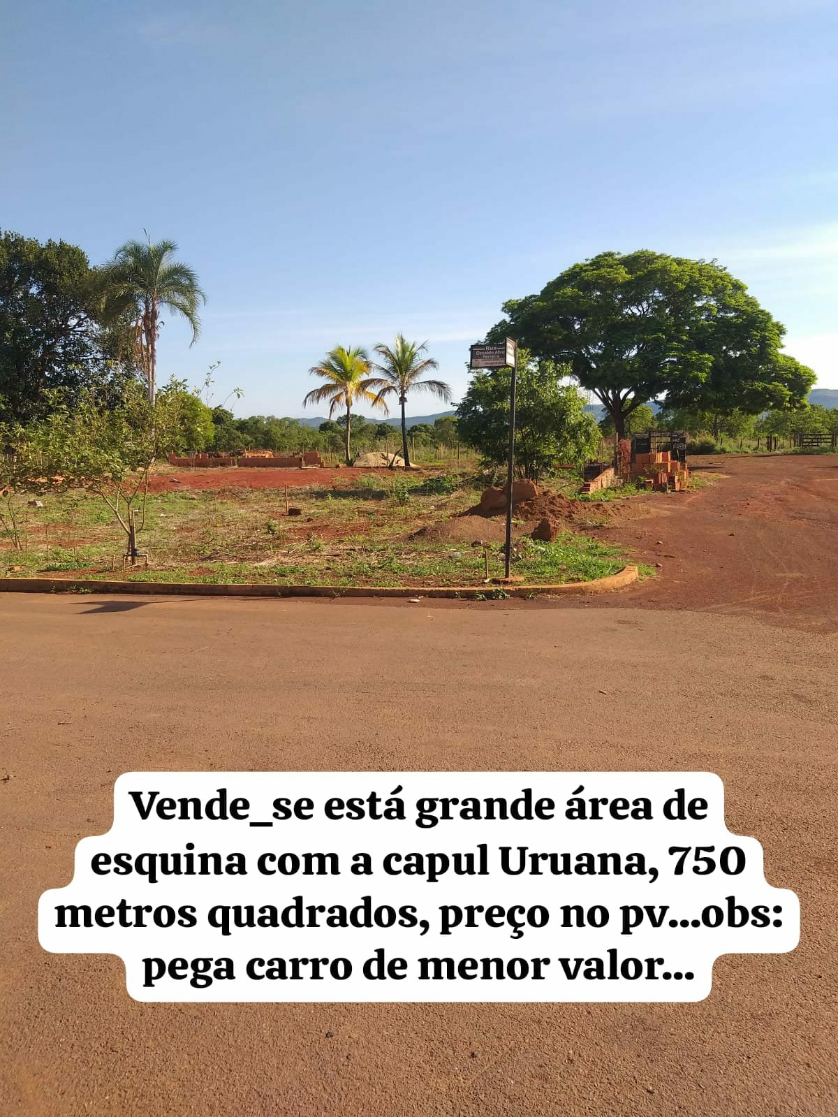 Lote a venda em Uruana de Minas